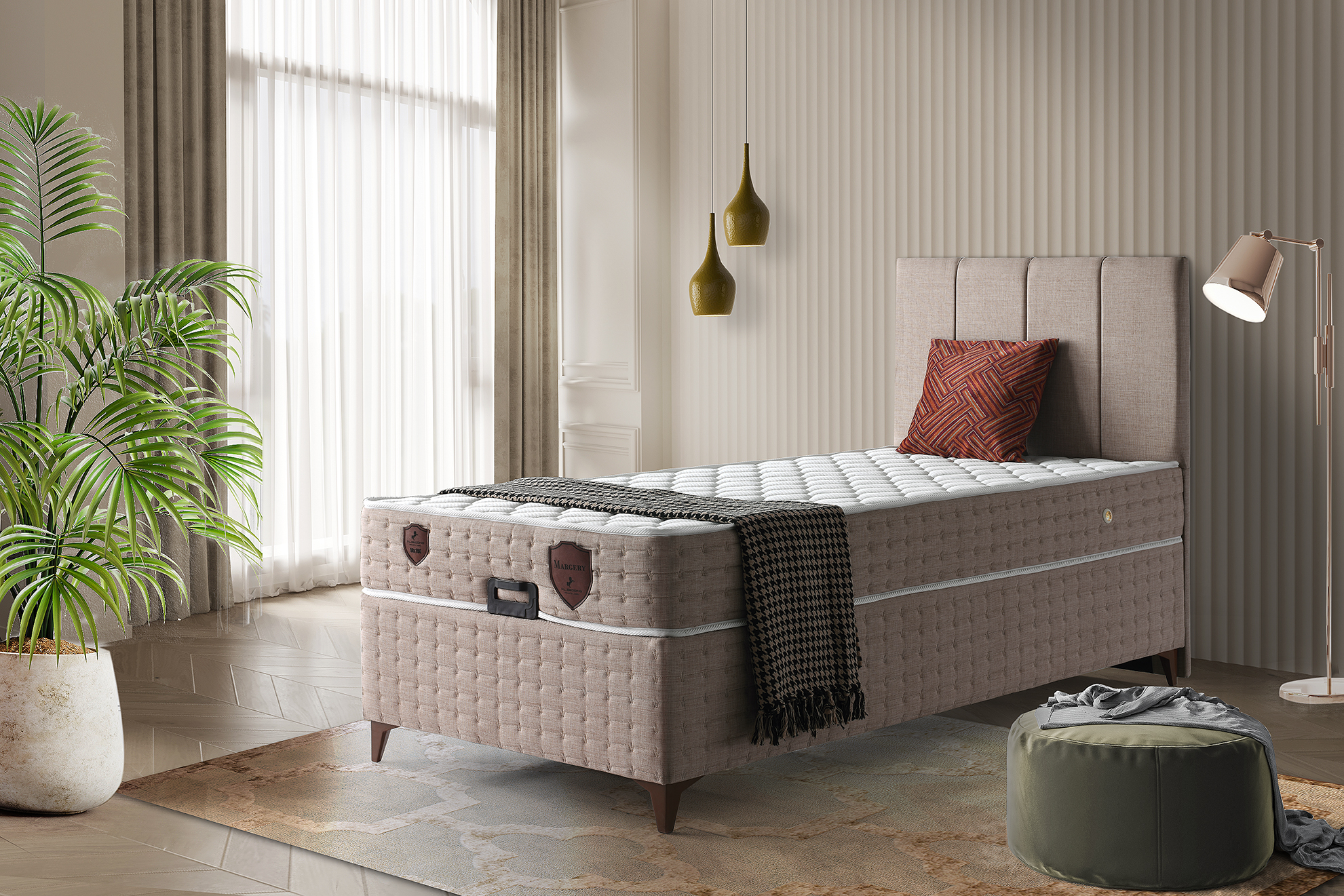 90 MARGERY SET Комплект Margery - база + матрак - Image 1